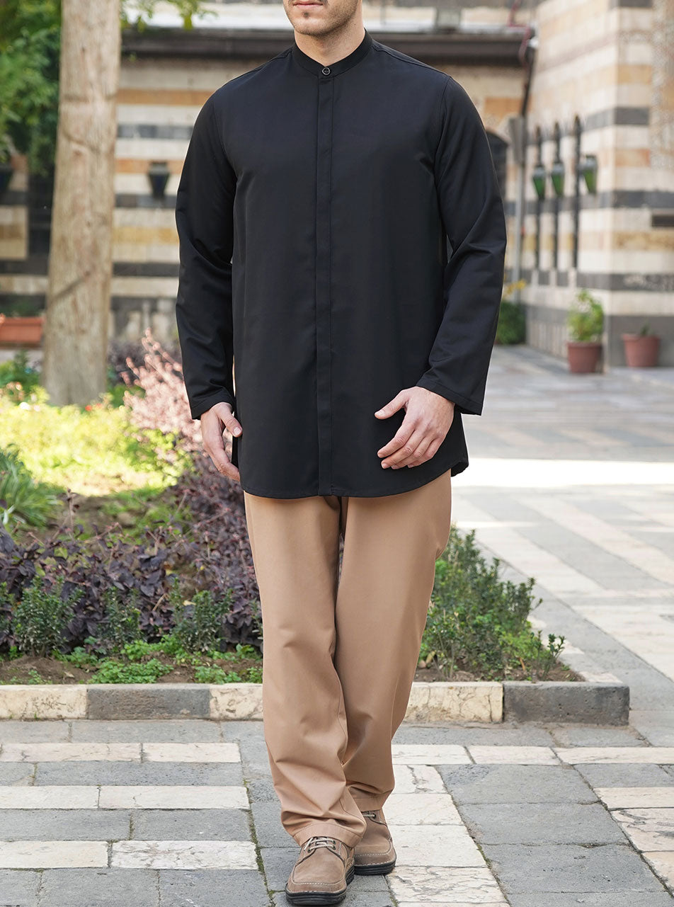 Side Vent Shirt | Shukr Clothing