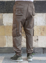 Cotton Twill Cargo Trousers