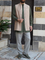 Contrast Trim Waistcoat