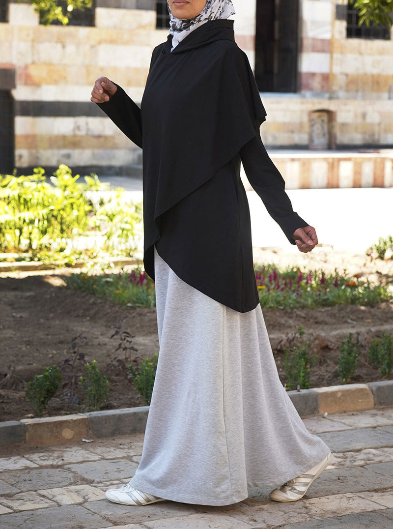 Crossover Jersey Hoodie