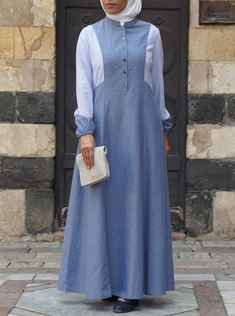 Denim abaya uk shop