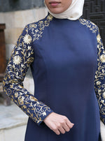 Aqsa Embroidered Abaya Gown
