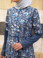 Muniba Embroidered Abaya Gown