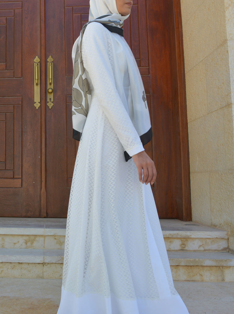Lace Abaya Gown