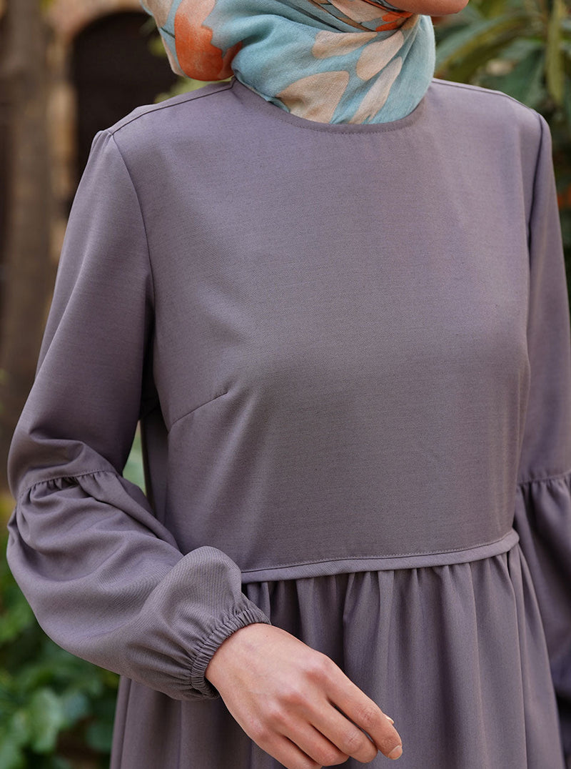 Tiered Maxi Dress with Gathering