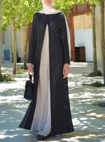 The Elegant Lace Abaya Gown