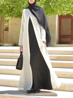 The Elegant Lace Abaya Gown