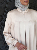 Box Pleated Soft Abaya