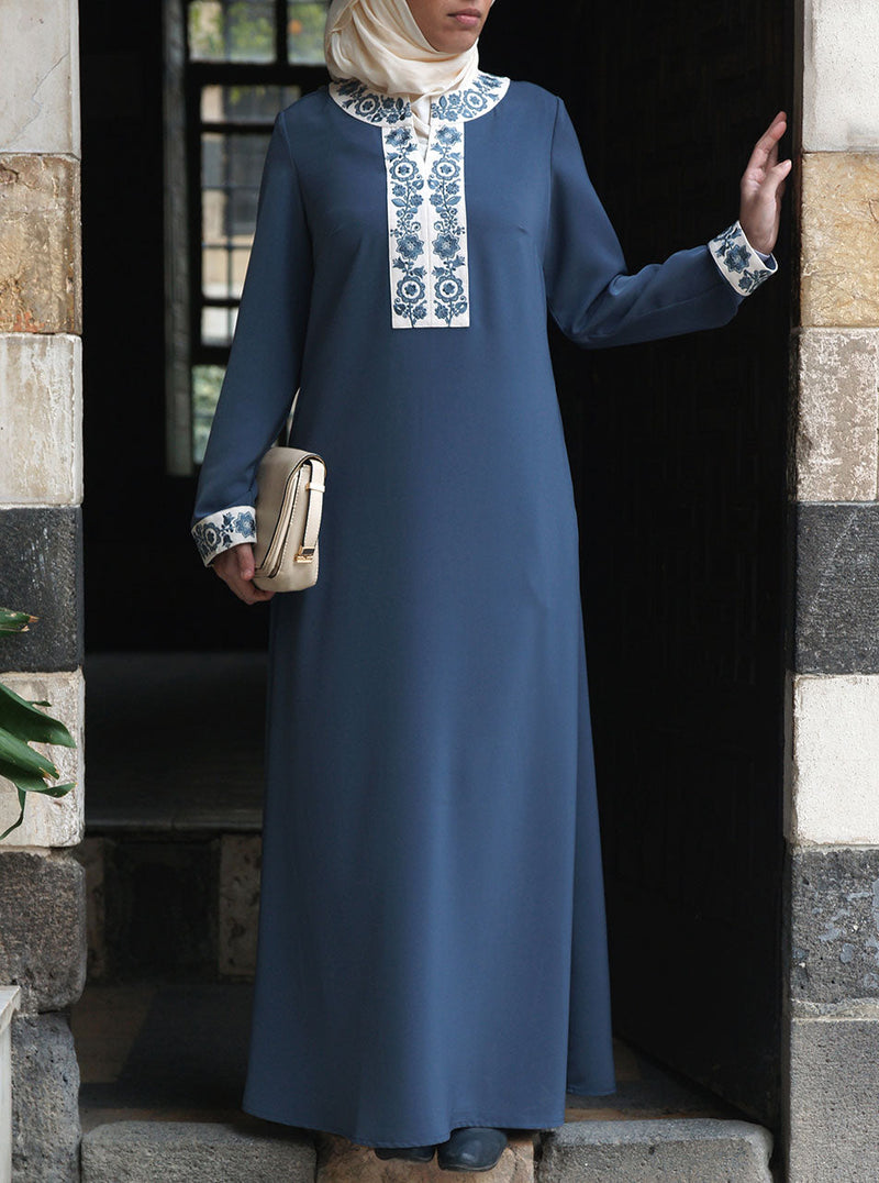 Barakah Embroidered Abaya