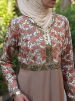 Atiqa Embroidered Abaya Gown