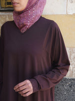 Loose Abaya with Narrowed Sleeves