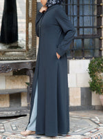 Mother of Pearl Button Jersey Jilbab