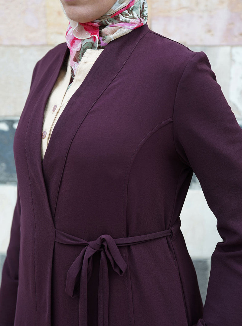 Crossover Side Tied Abaya