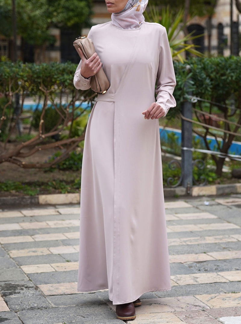 Rear Tied Crossover Abaya