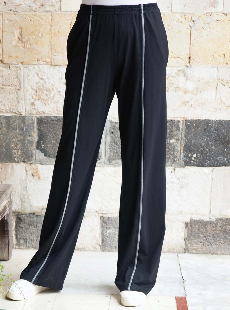 Contrast Trim Active Pants