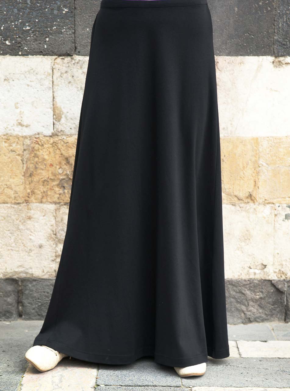 Classic Jersey Skirt Maxi Skirts Women Shukr Clothing
