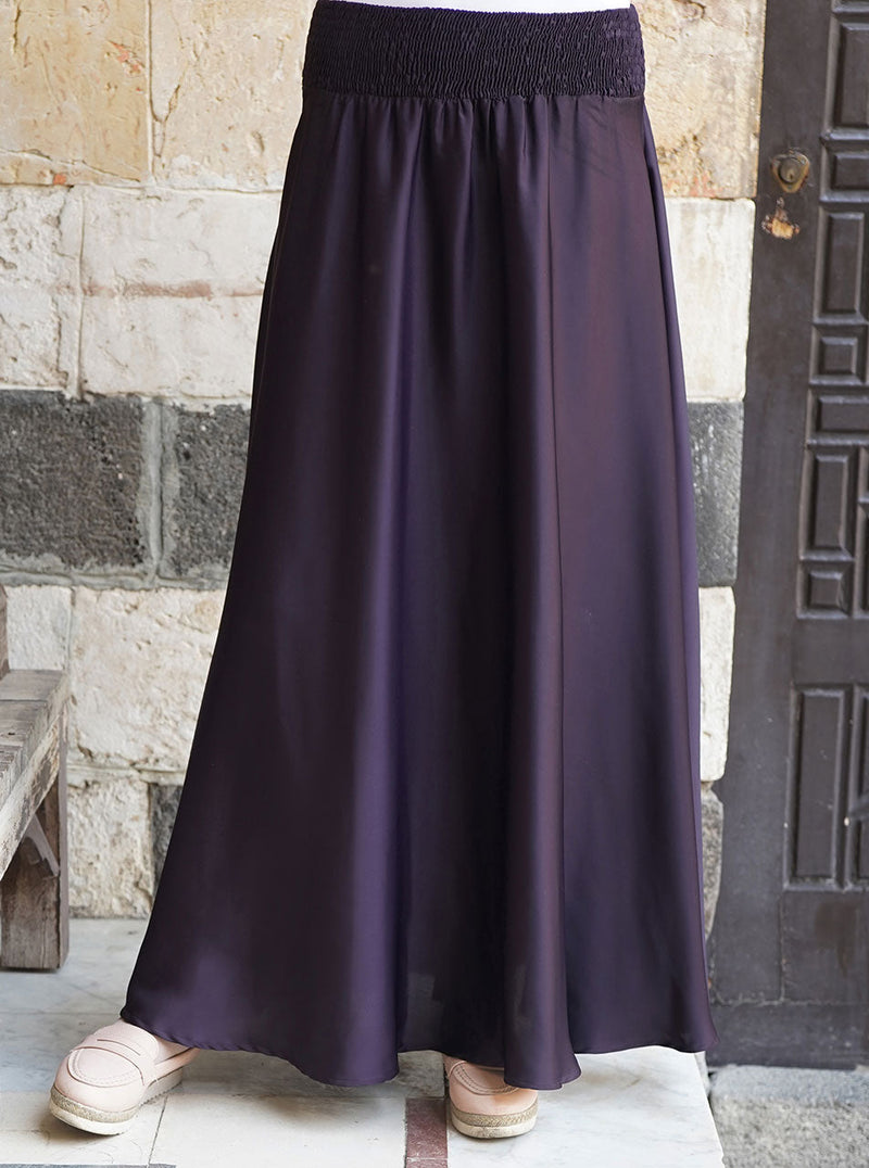 Satin Comfort Skirt