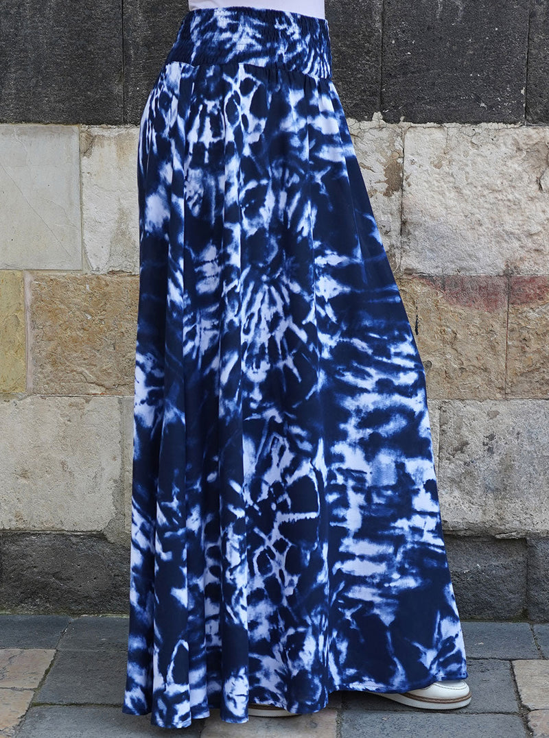 Printed Comfort Maxi Skirt